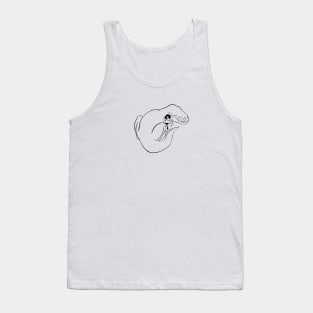 Spear and Fang Cave Painting Tank Top